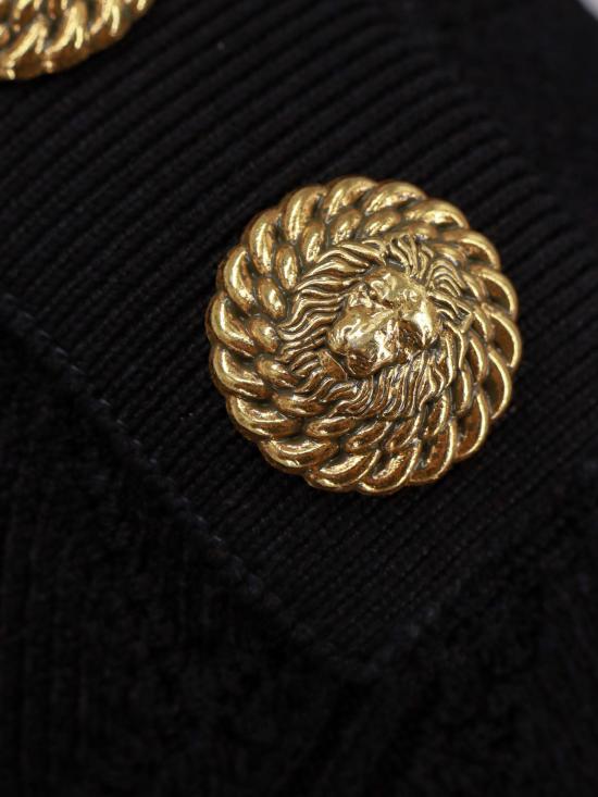  발망 바디수트 티셔츠 CF1BG240KF53 0PA Black - BALMAIN