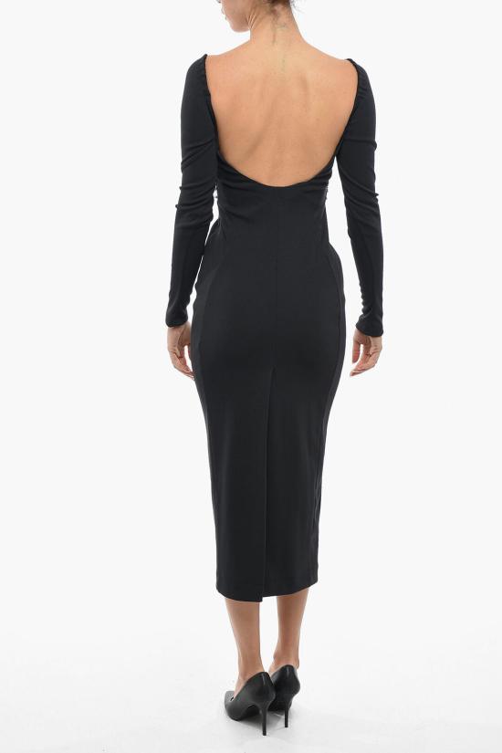  아누키  롱 원피스 APF22 N29 Black - ANOUKI