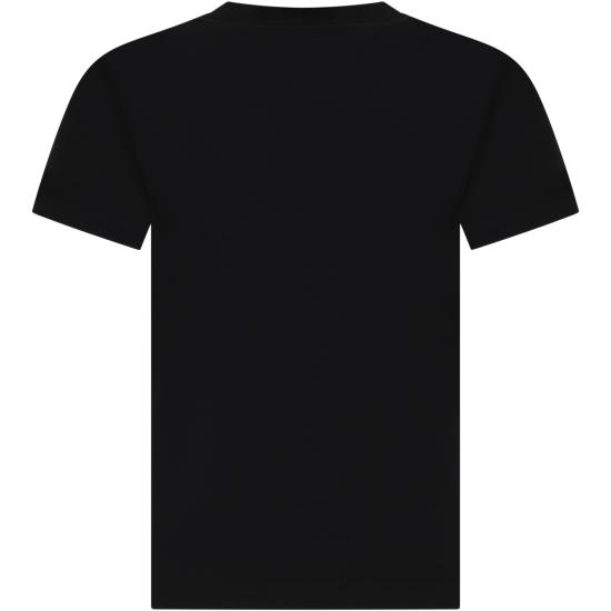 25FW [키즈] 스톤 아일랜드 티셔츠 801620147 V0029 BLACK - STONE ISLAND