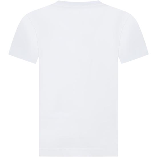 25FW [키즈] 스톤 아일랜드 티셔츠 801620147 V0001 WHITE - STONE ISLAND