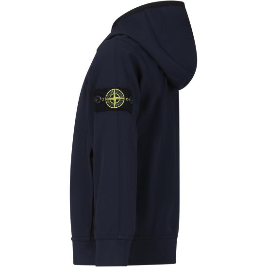 25FW [키즈] 스톤 아일랜드 자켓 801640127 V0020 BLUE - STONE ISLAND