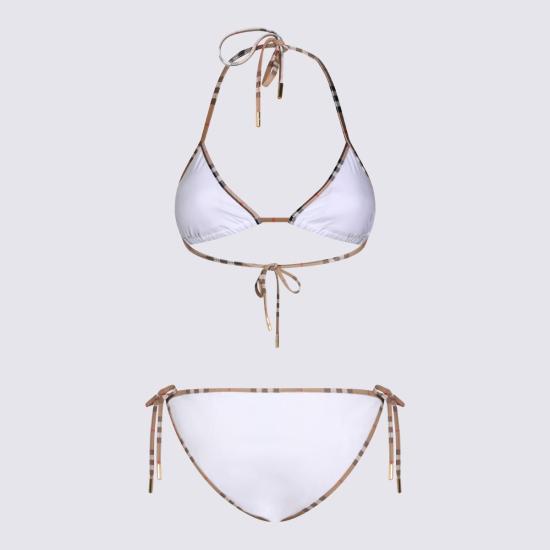 26SS 버버리 비키니 수영복 8070464A1464 WHITE - BURBERRY