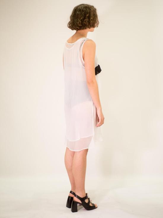  라 로즈 미디 숏 원피스 24501070WHBLK - LA ROSE