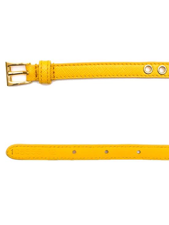 26FW 프라다 슬림 벨트 1JC1982EH8F0506 yellow