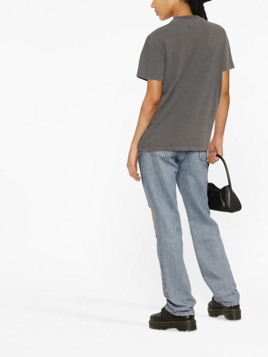 25FW 골든구스 반팔 티셔츠 GWP01220P000670 60318 ANTHRACITE - GOLDEN GOOSE