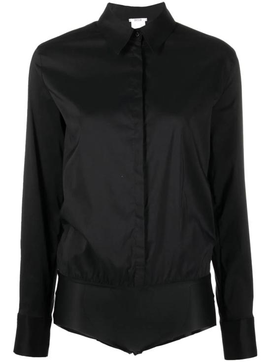 25FW 월포드 긴팔 티셔츠 79211 BLACK