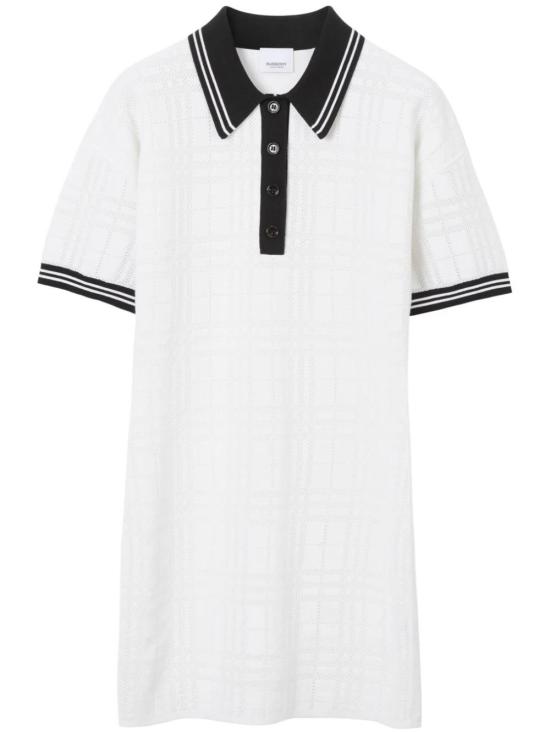 25SS 버버리 미디 원피스 8072651 WHITE
