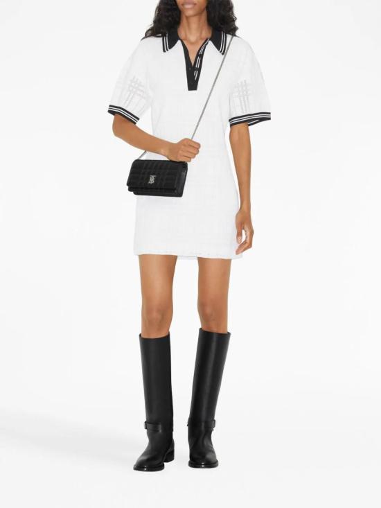 25SS 버버리 미디 원피스 8072651 WHITE - BURBERRY