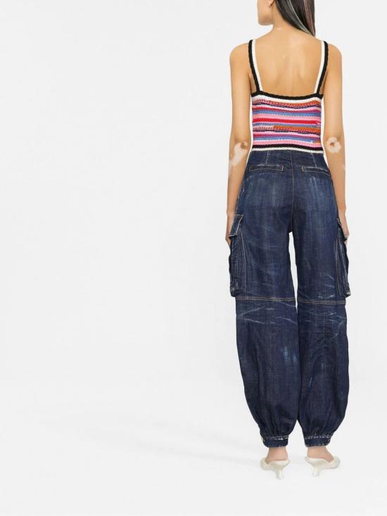  디스퀘어드2 민소매 티셔츠 S75HA1142S18043961 MULTICOLOR - DSQUARED2