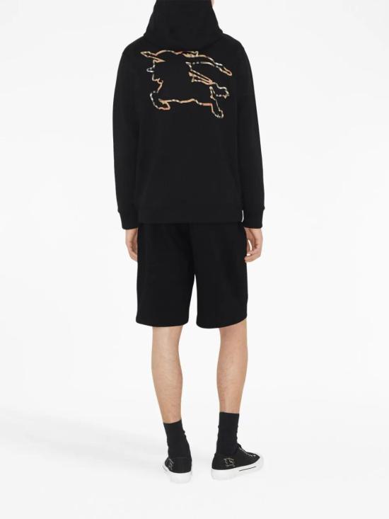 25SS 버버리 후드 티셔츠 8072713 A1189 BLACK - BURBERRY