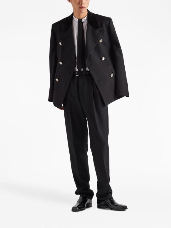 프라다 스트레이트 팬츠 UP0244SOOO1358 F0002 NERO - PRADA