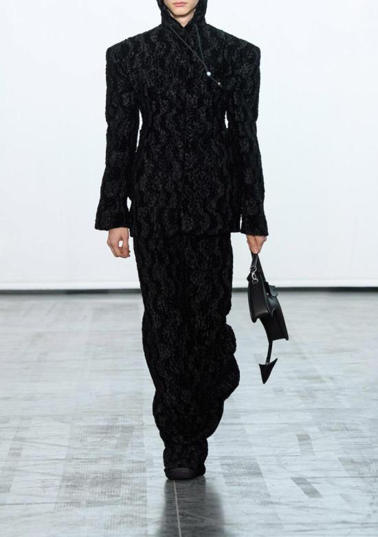  메트레피에르 스트레이트 스트레이트 팬츠 JAC4BLACK