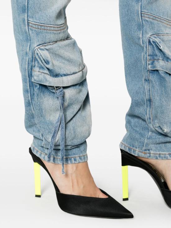  디 아티코 데님 스트레이트 팬츠 241WCP113D073 SKY BLUE - THE ATTICO