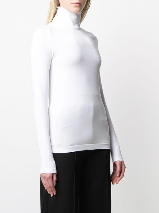 26FW 월포드 긴팔 티셔츠 562161300 WHITE - WOLFORD