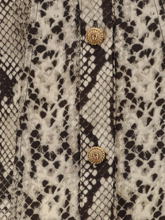  발망 롱 원피스 CF1RR705VE14 9AH Beige - BALMAIN