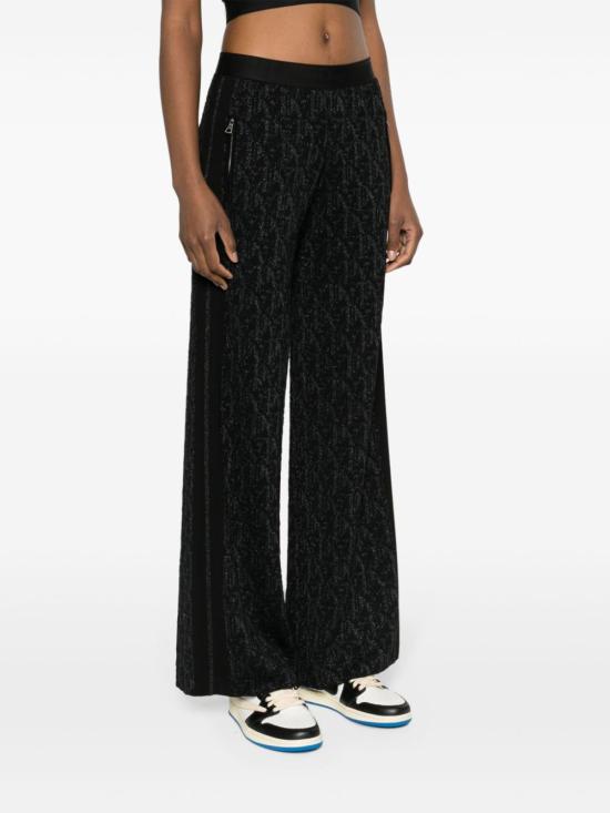  팜앤젤스 스트레이트 스트레이트 팬츠 PWHG027R24KNI001 1010 BLACK BLACK - PALM ANGELS