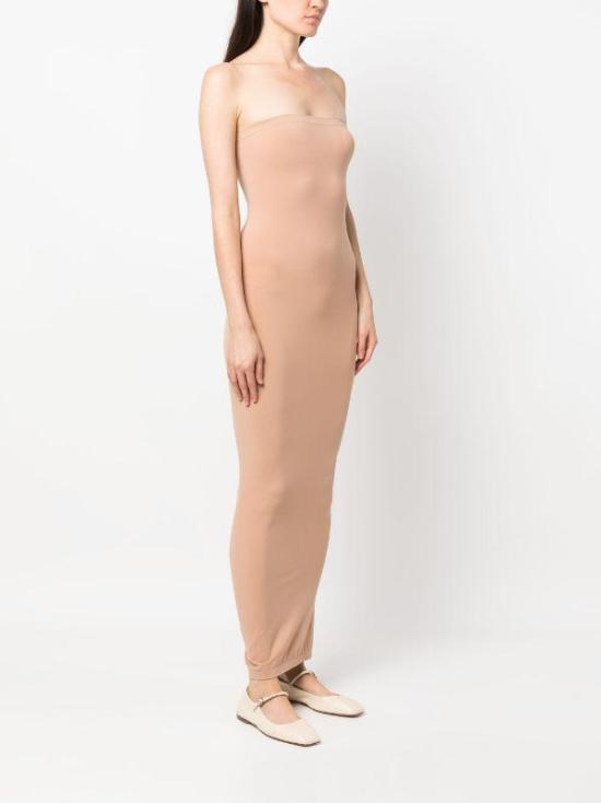 26FW 월포드 롱 원피스 50706 4853 NUDE - WOLFORD