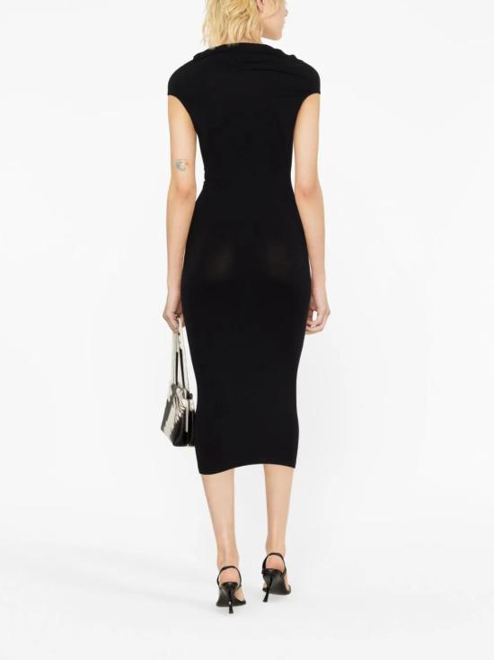 26FW 월포드 롱 원피스 50796 7005 BLACK - WOLFORD