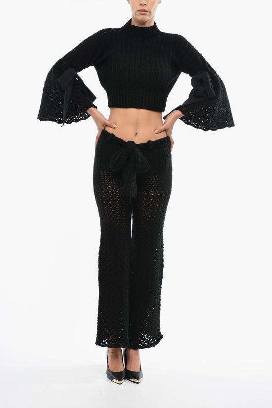 마티미 스트레이트 스트레이트 팬츠 GELATINAWO BLK Black - MATIMI