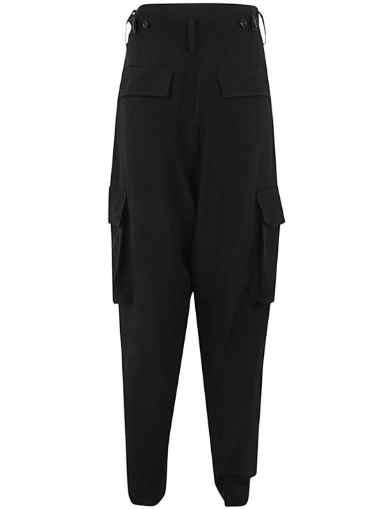  와이쓰리 스트레이트 팬츠 YY P05 500 2 BLACK - Y-3