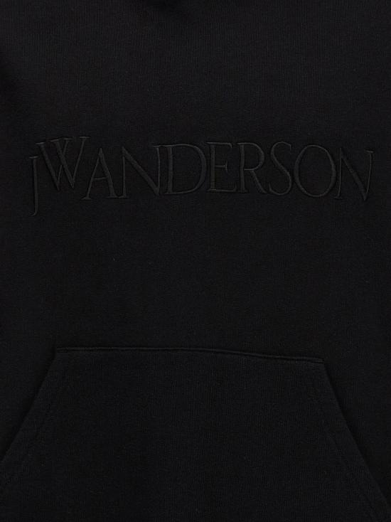 25FW 제이더블유앤더슨 후드 티셔츠 JW0163PG0861999 Black - JW ANDERSON
