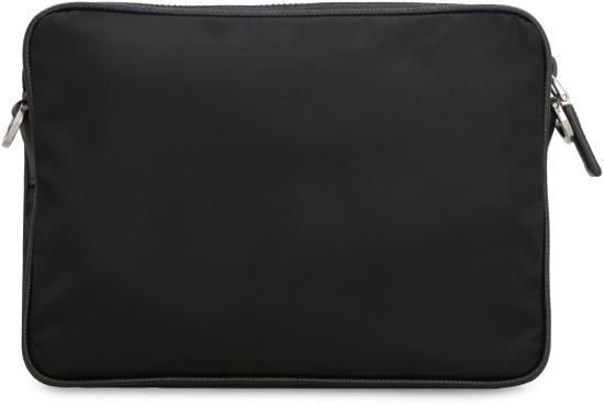26FW 프라다 리나일론 앤 사피아노 레더 숄더백 2VH133VXMP2DMH F0002 BLACK - PRADA