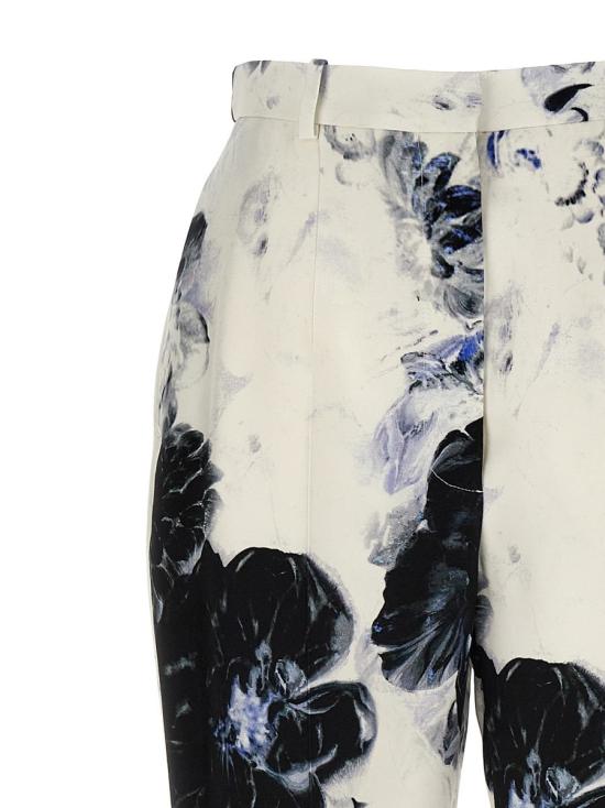  알렉산더 맥퀸 스트레이트 팬츠 585809QZALD4243 MULTICOLOR - ALEXANDER MCQUEEN