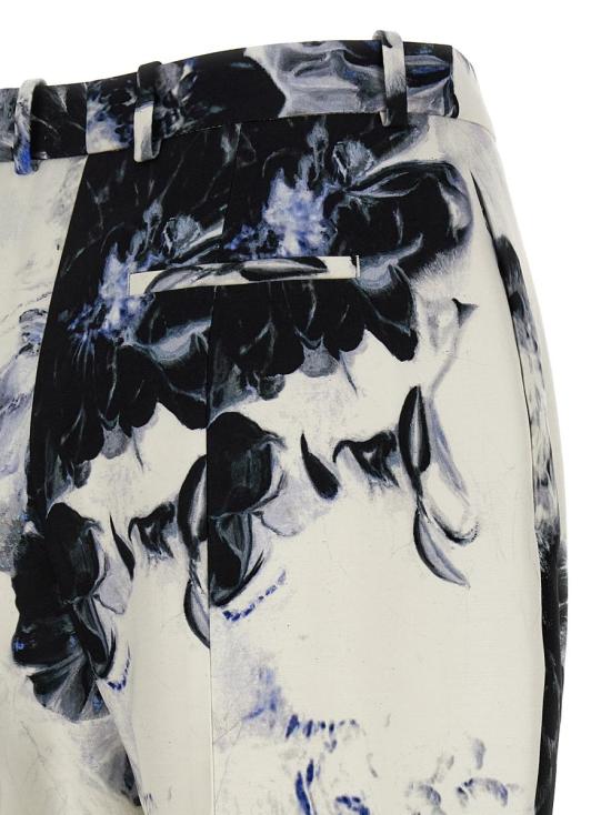  알렉산더 맥퀸 스트레이트 팬츠 585809QZALD4243 MULTICOLOR - ALEXANDER MCQUEEN