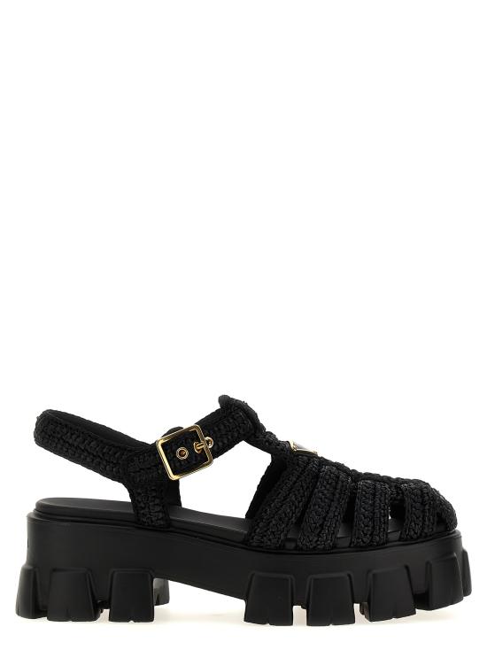 26SS 프라다 샌들 1X138NF0553L8WF0002 Black