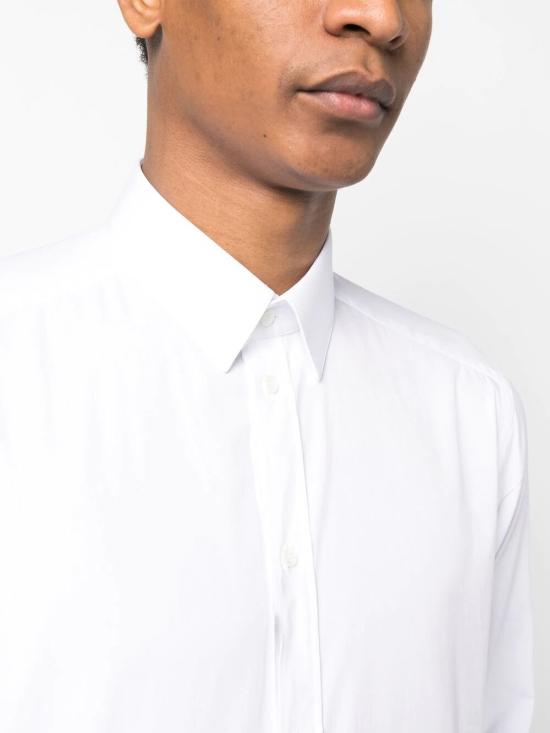 돌체앤가바나 긴팔 셔츠 G5EJ1T FU5U8 W0800 BIANCO OTTICO - DOLCE & GABBANA