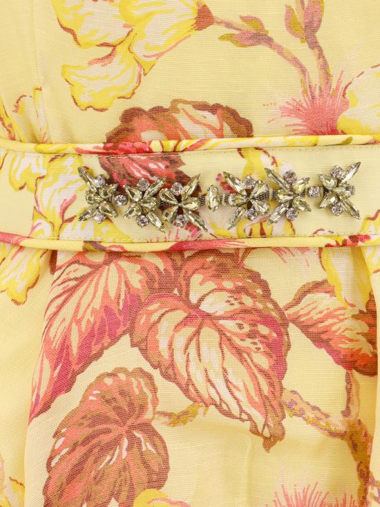 24FW 짐머만 숏 원피스 8985DMAT YEHI Yellow - ZIMMERMANN