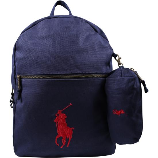 26SS [키즈] 랄프 로렌 백팩 9AR071 BCV BLUE