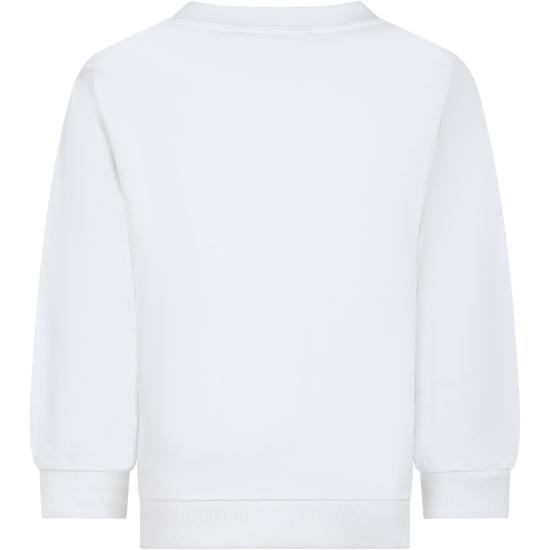  [키즈] 발망 캐시미어 니트 BU4Q40 Z0001 100OR WHITE - BALMAIN