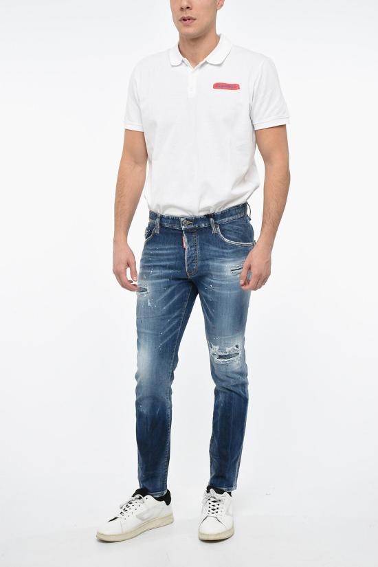  디스퀘어드2 데님 팬츠 S74LB1255 S30789 470 Light blue - DSQUARED2