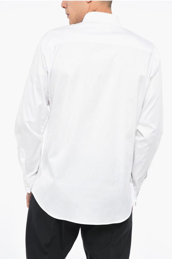  디스퀘어드2 긴팔 셔츠 S74DM0659 S44131 100 White - DSQUARED2