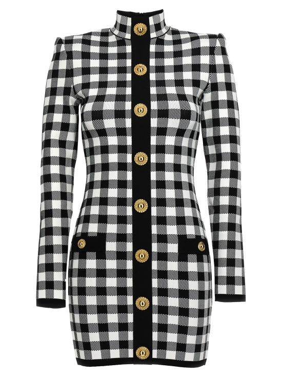  발망 숏 원피스 CF1R8019KF51EAB White Black