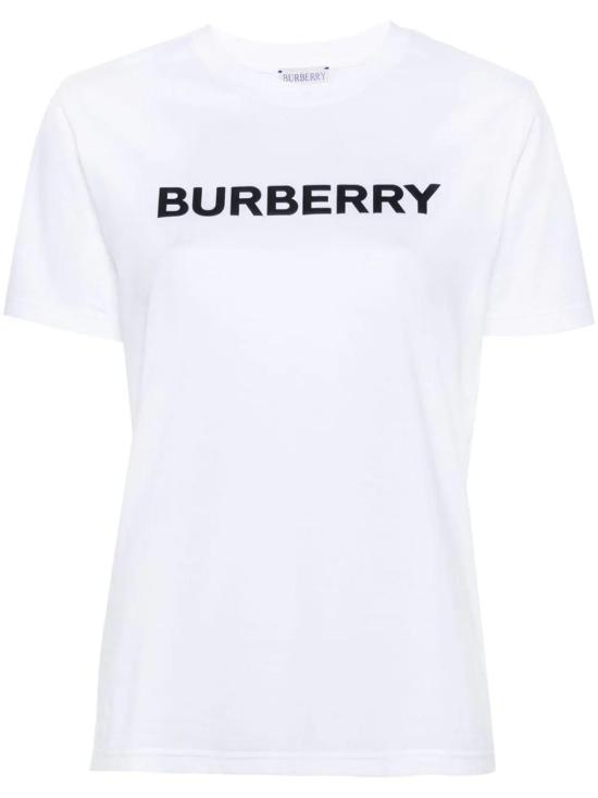  버버리 로고 코튼 티셔츠  8080325 A1464 - BURBERRY