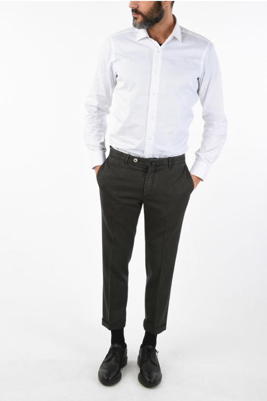  꼬르넬리아니 치노 팬츠 8442Z1 9820196 059 Gray - CORNELIANI