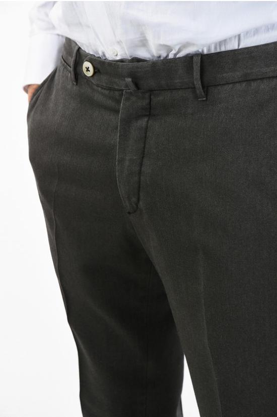  꼬르넬리아니 치노 팬츠 8442Z1 9820196 059 Gray - CORNELIANI