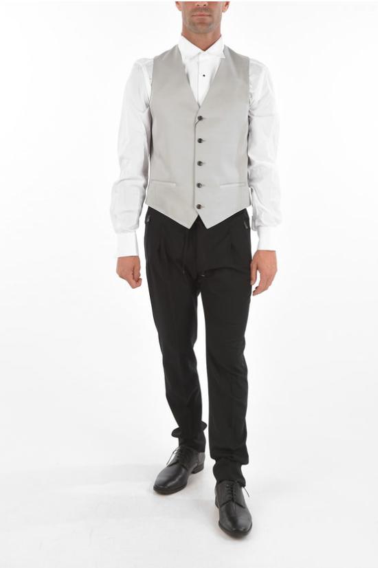  꼬르넬리아니 베스트 81CZ51 8167100 017 Gray - CORNELIANI