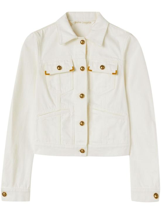  팜앤젤스 데님 자켓 PWYE037R24DEN001 ECRU