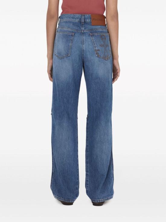 JW앤더슨 데님 스트레이트 팬츠 스트레이트 팬츠 DT0046PG1164 804 DENIM - JW ANDERSON