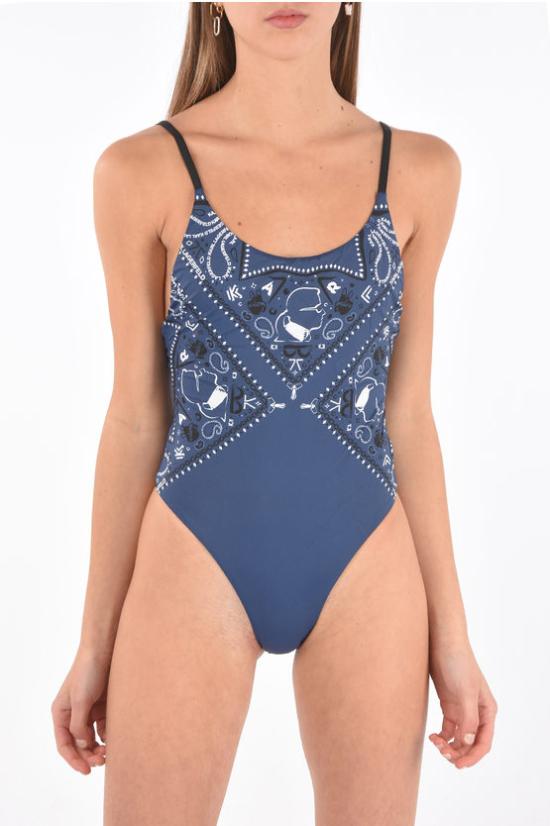  칼라거펠트 원피스 수영복 KL21WOP09 NAV Blue