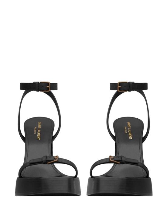  생로랑 샌들 731342DWE00 1000 BLACK - SAINT LAURENT