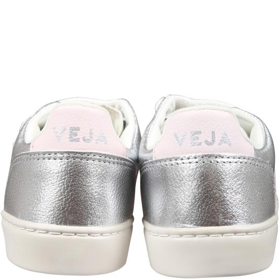 25FW [키즈] 베자 스니커즈 XV0503416C SILVER - VEJA