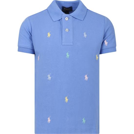  [키즈] 랄프 로렌 폴로 셔츠 882605006 LIGHT BLUE