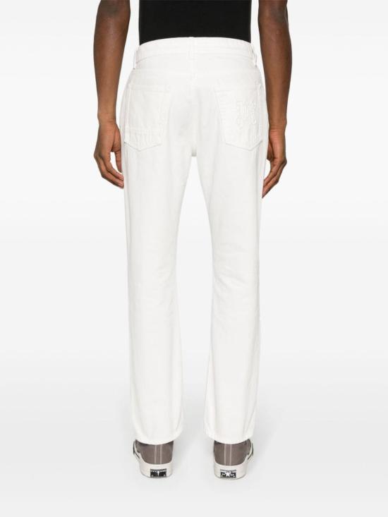  팜앤젤스 스트레이트 팬츠 PMYA039R24DEN002 0310 WHITE - PALM ANGELS