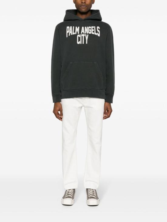  팜앤젤스 스트레이트 팬츠 PMYA039R24DEN002 0310 WHITE - PALM ANGELS