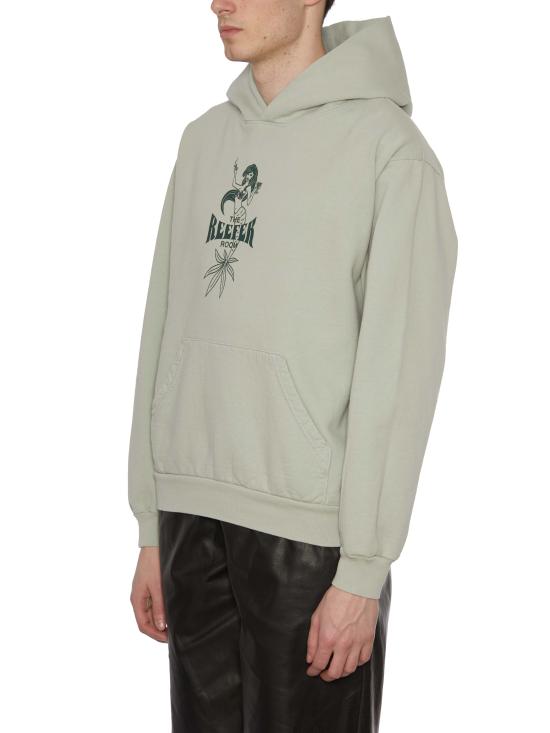  로컬 어쏘리티 후드 티셔츠 FO23LSN06 Green Green - LOCAL AUTHORITY