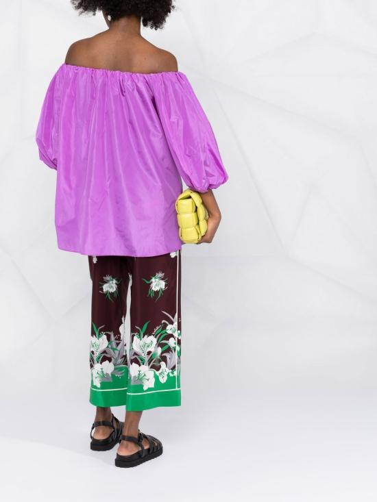  발렌티노 가라바니 블라우스 XB0AE6Z0745Q0W AMETHYST ORCHID - VALENTINO GARAVANI